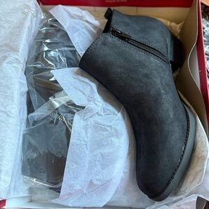 Black Brie Booties by Carlos Santana